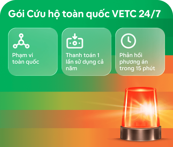 Gói VETC Cứu hộ
